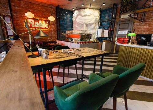 Проект для клиента Robbi ресторан, г. Самара от CorsaStyle