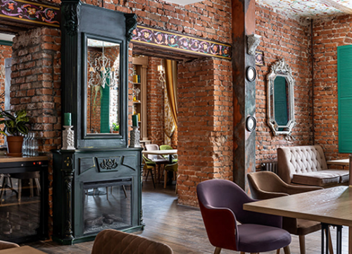 Проект для клиента Бруни семейное кафе, г. Самара от CorsaStyle